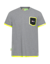 Mc2 Saint Barth T-shirts In Grey