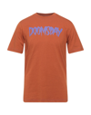 Doomsday Society T-shirts In Brown