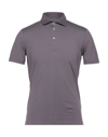 Brunello Cucinelli Polo Shirts In Mauve