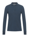 Drumohr Polo Shirts In Blue