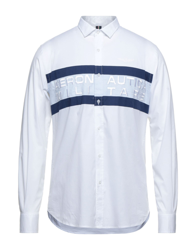 Aeronautica Militare Shirts In White