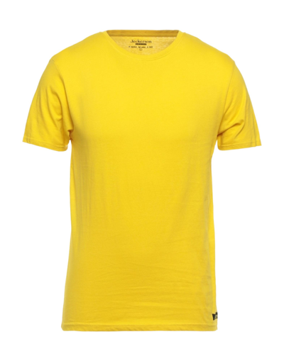 Jeckerson T-shirts In Yellow