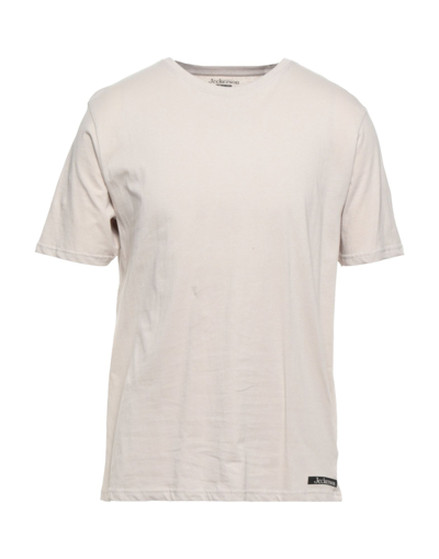 Jeckerson T-shirts In Beige