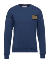 Moschino Sweatshirts In Slate Blue