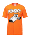 Doomsday Society T-shirts In Orange