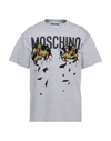 Moschino T-shirts In Light Grey