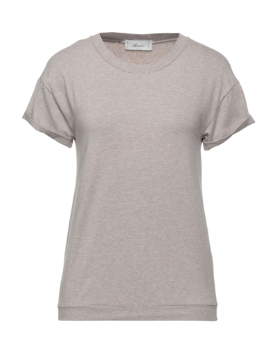 Accuà By Psr T-shirts In Dove Grey