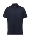 Fedeli Polo Shirts In Dark Blue