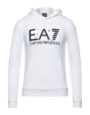 Ea7 Sweatshirts In White