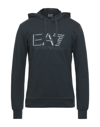 Ea7 Sweatshirts In Dark Blue