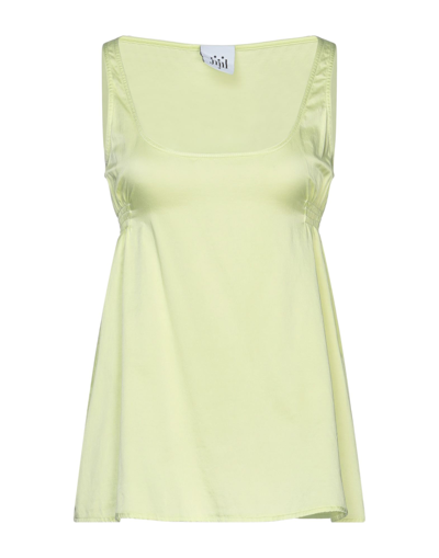 Jijil Tops In Acid Green