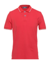 Domenico Tagliente Polo Shirts In Red