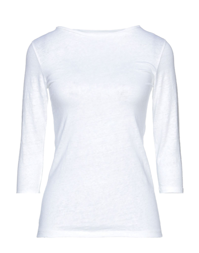 Majestic T-shirts In White