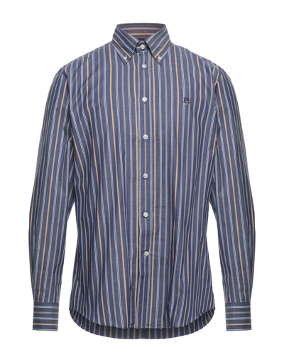 Harmont & Blaine Shirts In Blue