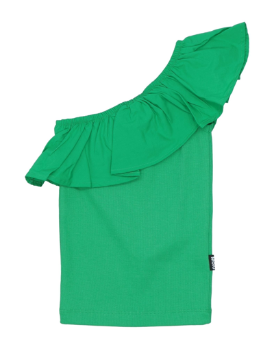 Molo Kids' T-shirts In Green