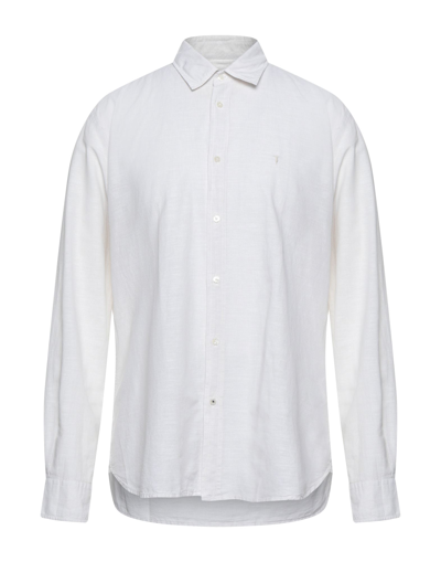 Trussardi Shirts In White