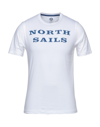 North Sails T-shirts In White