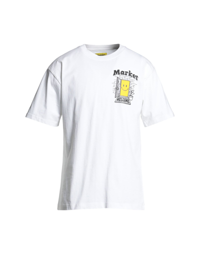 Market T-shirts In White