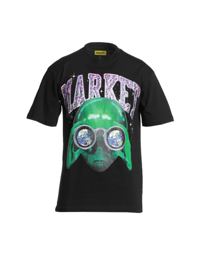 Market Kids' T-shirts In Black