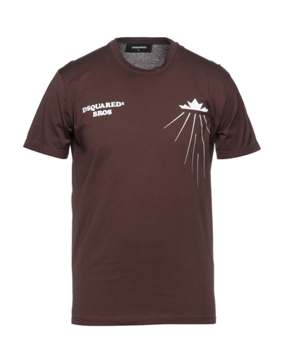 Dsquared2 T-shirts In Cocoa