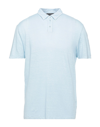 Daniele Fiesoli Polo Shirts In Sky Blue