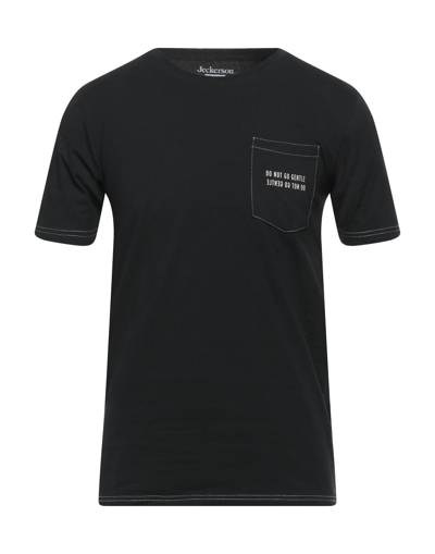 Jeckerson T-shirts In Black