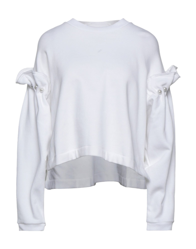 Mother Of Pearl Sweatshirts In White