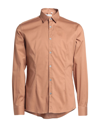 Daniele Alessandrini Homme Shirts In Brown