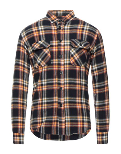 Grey Daniele Alessandrini Shirts In Yellow