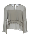 Luvi Milano Blouses In Military Green