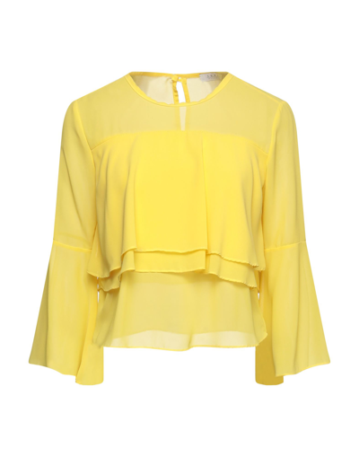 Luvi Milano Blouses In Yellow