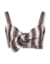 Souvenir Tops In Dark Brown