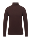 Daniele Fiesoli Turtlenecks In Dark Brown