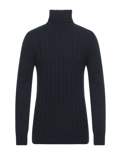 Giulio Corsari Turtlenecks In Blue