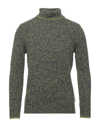 Gran Sasso Turtlenecks In Acid Green