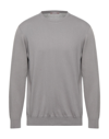 Andrea Fenzi Sweaters In Grey