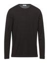 Gran Sasso Sweaters In Dark Brown