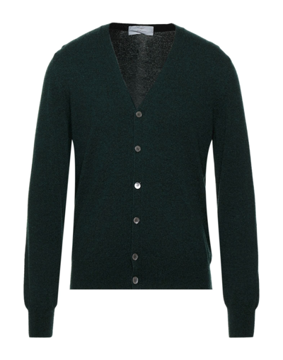 Les Copains Cardigans In Emerald Green