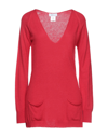 Pianurastudio Sweaters In Red
