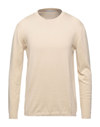 Grey Daniele Alessandrini Sweaters In Beige