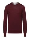 Vneck Sweaters In Purple