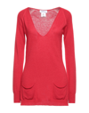 Pianurastudio Sweaters In Red