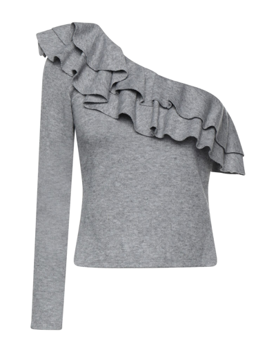 Vanessa Scott Sweaters In Grey