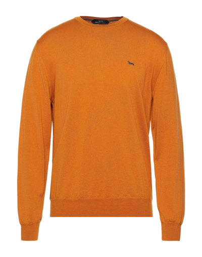Harmont & Blaine Sweaters In Ocher