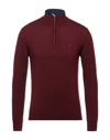 Harmont & Blaine Turtlenecks In Maroon