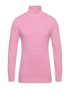 Daniele Alessandrini Homme Turtlenecks In Pink