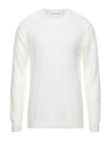 Grey Daniele Alessandrini Sweaters In Ivory
