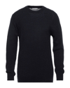 Grey Daniele Alessandrini Sweaters In Dark Blue