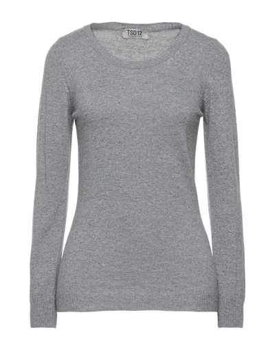 Tsd12 Sweaters In Grey