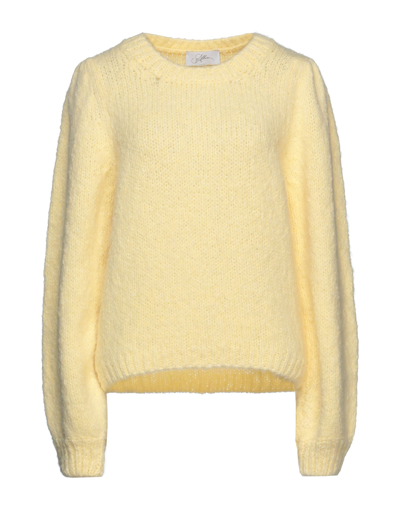 Soallure Sweaters In Yellow